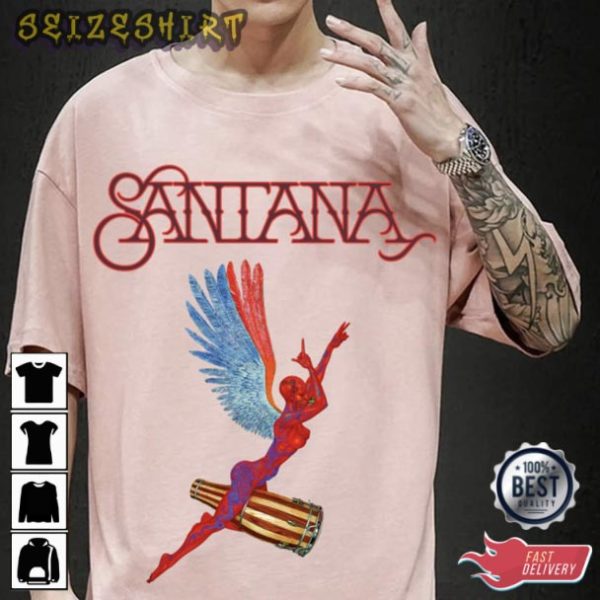 Santana Rock Band Santana Tour T-Shirt