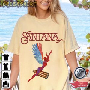 Santana Rock Band Santana Tour T-Shirt