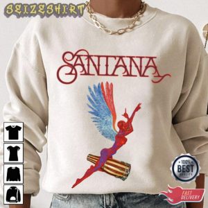 Santana Rock Band Santana Tour T-Shirt