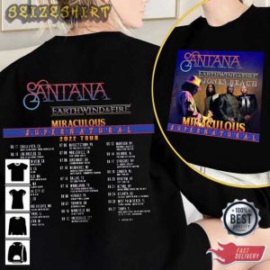 Santana Tour Latin Rock Legends T-Shirt