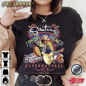 Santana Tour Rock Band T-Shirt