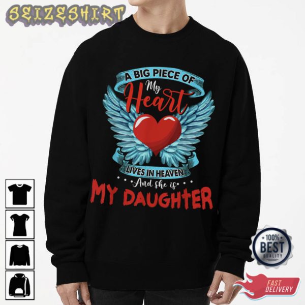 She Is My Daughter Graphic Tee T-Shirt