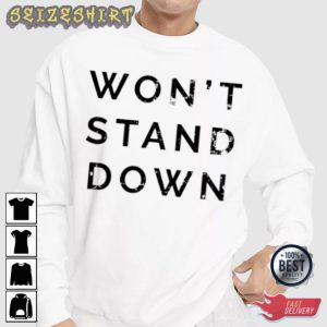 Song Won't Stand Down Muse Trendy Music T-Shirt