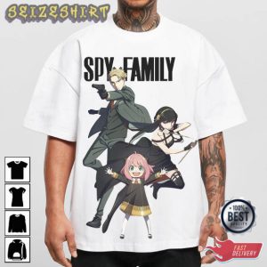 Spy Family Cute T-Shirt Design