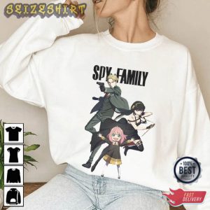 Spy Family Cute T-Shirt Design