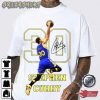 Stephen Curry 30 Stephen Curry Shooting Printed T-Shirt