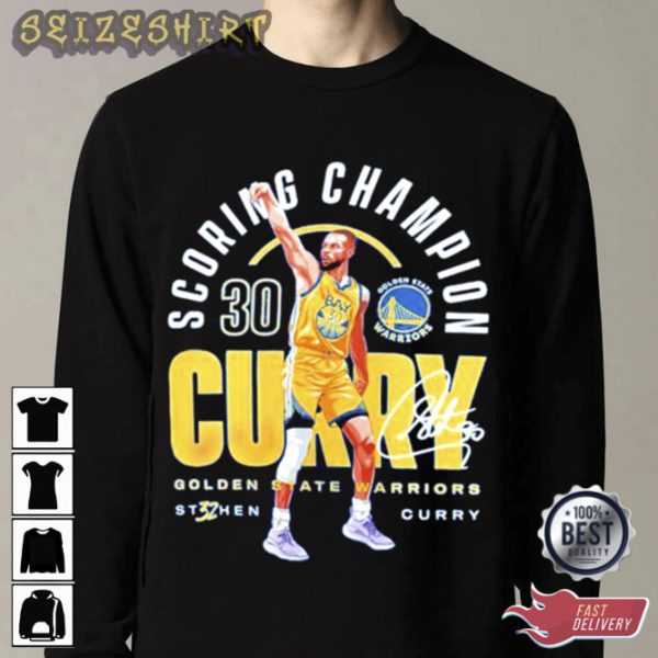 Stephen Curry Scoring Champion No.30 Shooting T-Shirt