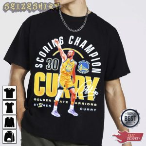 Stephen Curry Scoring Champion No.30 Shooting T-Shirt