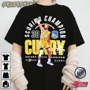 Stephen Curry Scoring Champion No.30 Shooting T-Shirt