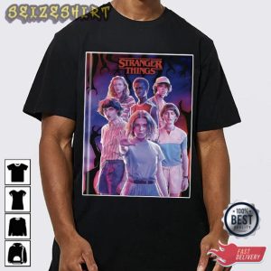 Stranger Things 5 The Last Season In Comming Soon T-Shirt