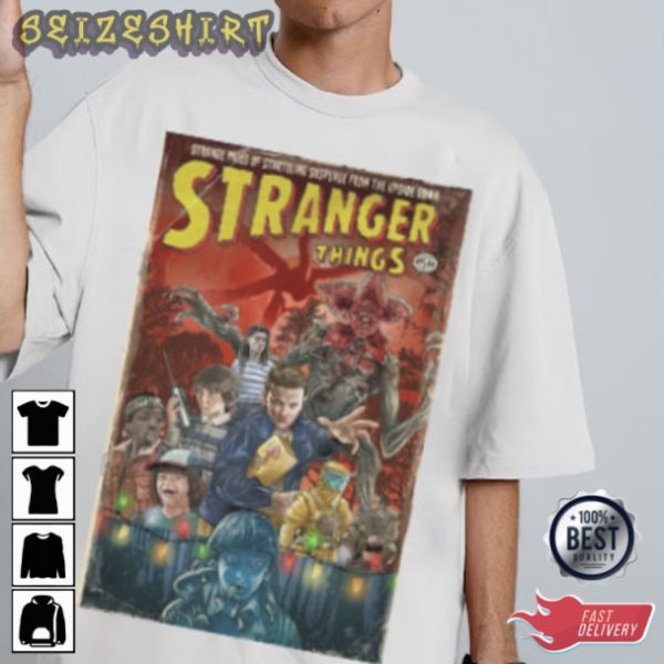 Stranger Things ss5 Drawing Graphic Tee