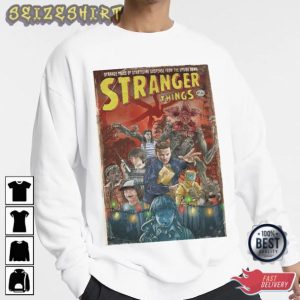 Stranger Things ss5 Drawing Graphic Tee