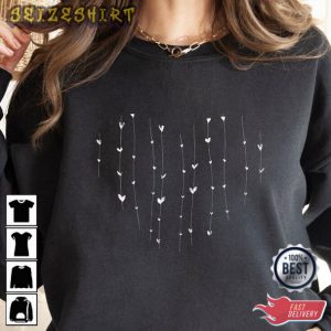 String of Little Hearts Valentine Day T-Shirt