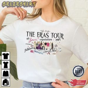 Swift The Eras Tour Shirt Swift Midnight Hoodie