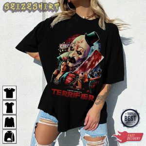 Terrifier Unique Trending T-Shirt Graphic Tee