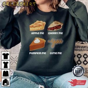 Thanksgiving Cakes T-Shirt Hoodie Sweatshirt