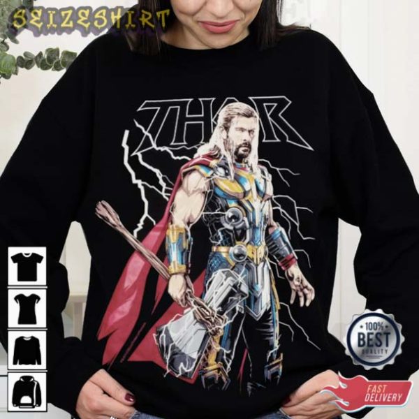 The Avengers Star Chris Hemsworth Thor T-Shirt