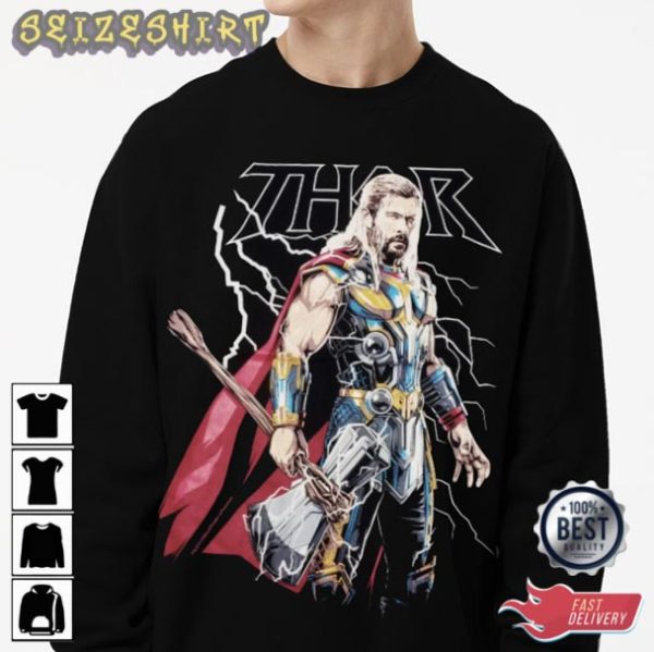 The Avengers Star Chris Hemsworth Thor T-Shirt