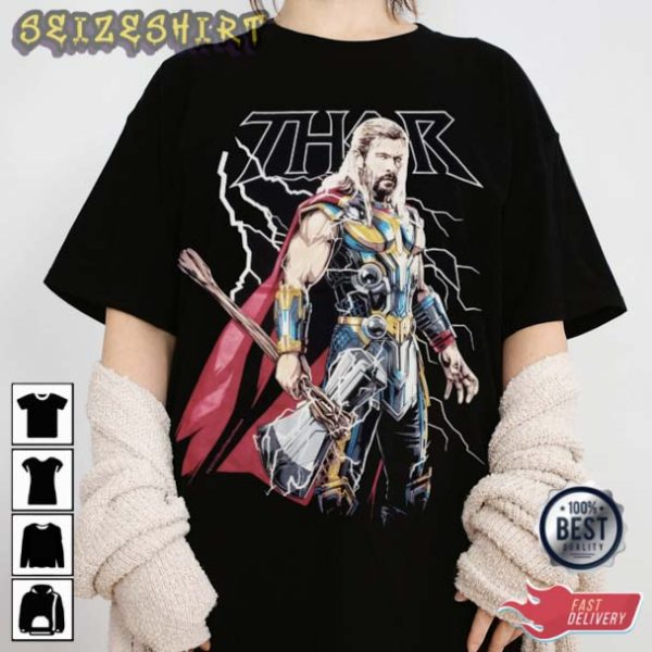 The Avengers Star Chris Hemsworth Thor T-Shirt