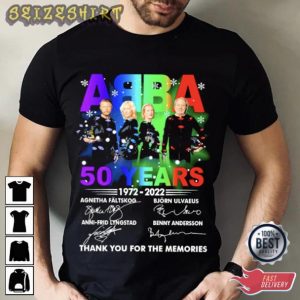 The Concert 2022 50 Years Of ABBA T-Shirt