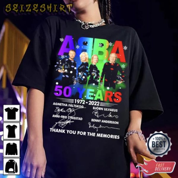 The Concert 2022 50 Years Of ABBA T-Shirt