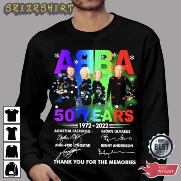 The Concert 2022 50 Years Of ABBA T-Shirt