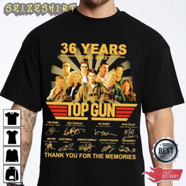 Top Gun 2 Thank You For The Memories T-Shirt