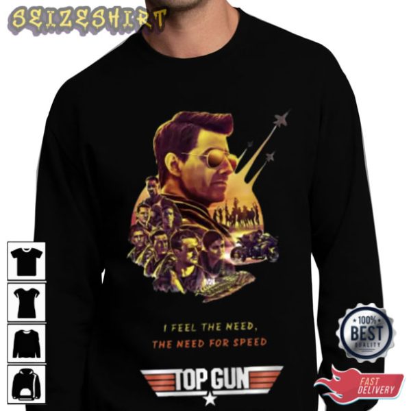 Top Gun I Feel The Need The Need For Speed T-Shirt