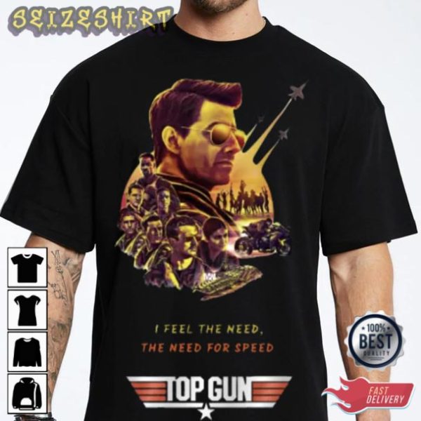 Top Gun I Feel The Need The Need For Speed T-Shirt