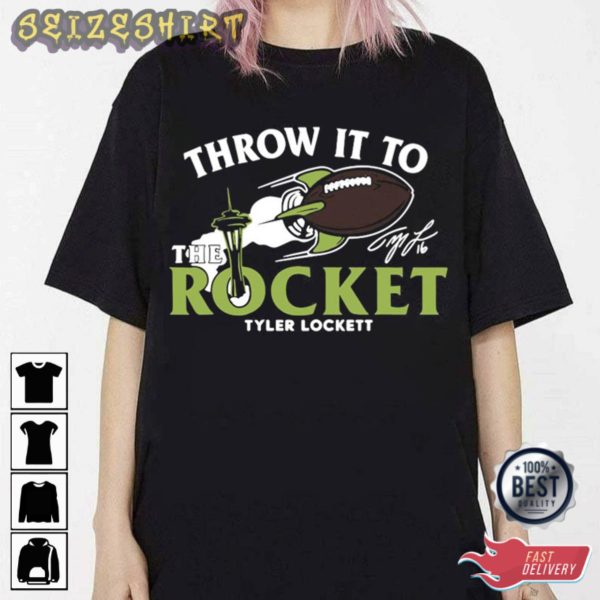 Tyler Lockett Throw It To Rocket Tyler Lockets T-Shirt