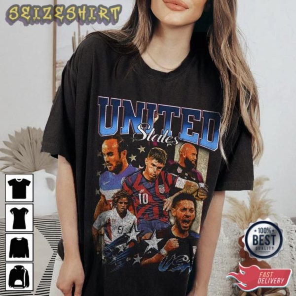 USA Team Qatar World Cup 2022 Gift for USA Soccer Fan T-Shirt