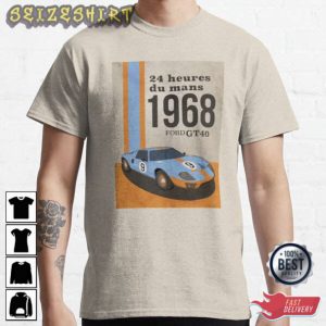 Vintage Car Racing Shirt For Racing Love