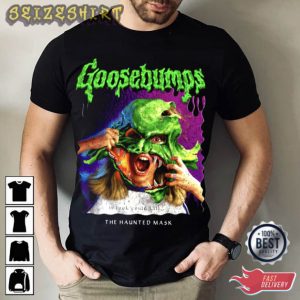 Vintage Goosebumps Haunted Mask Movie T-Shirt