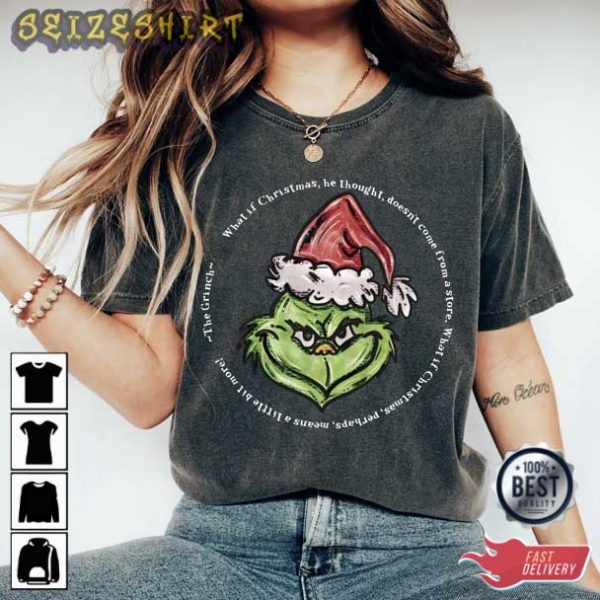 Vintage Stole Christmas Funny Grinchmas T-Shirt