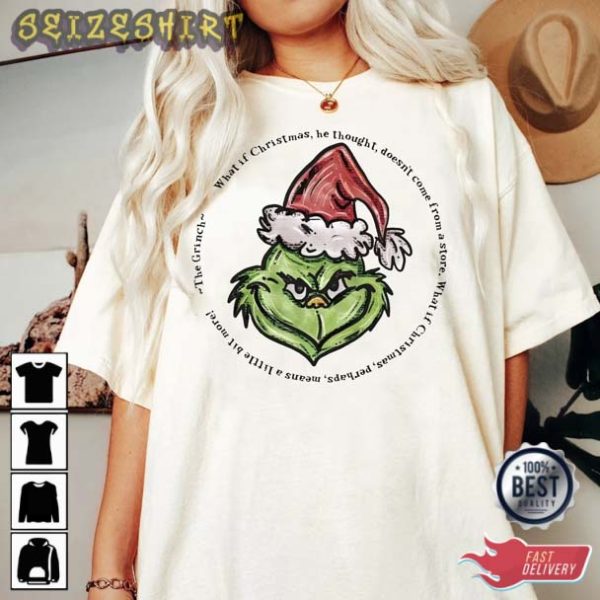 Vintage Stole Christmas Funny Grinchmas T-Shirt