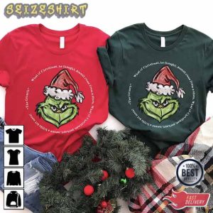 Vintage Stole Christmas Funny Grinchmas T-Shirt