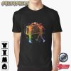 Volleyball Match Multicolor Graphic Tee