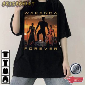 Black Panther Wakanda Forever Movie T-Shirt