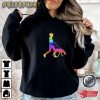 Walking With Pets Multi Color T-Shirt