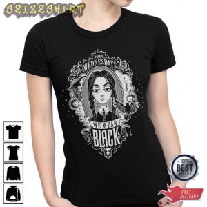 Wednesday Addams We Wear Black T-Shirt