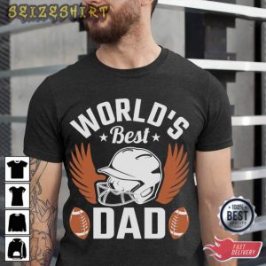 Word's Best Dad Gift For Dad T-Shirt