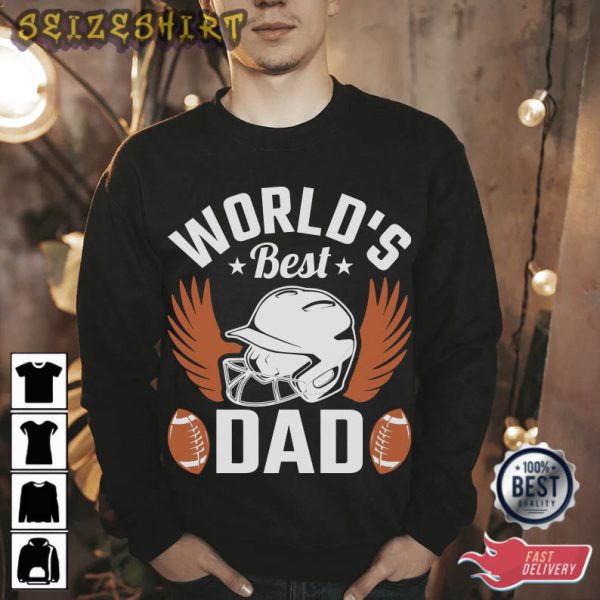 Word’s Best Dad Gift For Dad T-Shirt