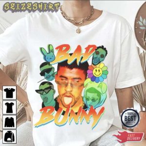 World's Hottest Tour Bad Bunny T-Shirt