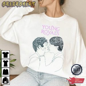 Young Royals Kiss Movie T-Shirt