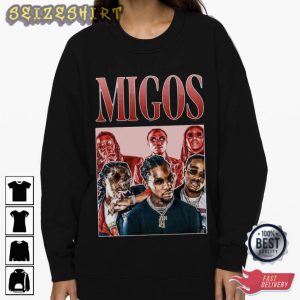 The Platinum-selling Rap Group Migos RIP Takeoff Quavo Offset T-shirt