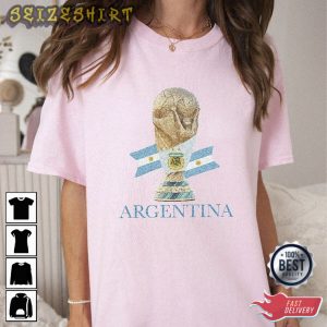 Argentina Team Spirit World Cup Final Unisex T Shirt