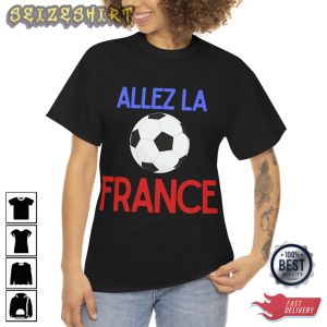 Allez La France Team World Cup Qatar Soccer T-shirt