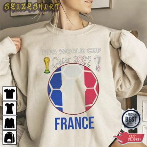 France Soccer FIFA World Cup Shirt Design