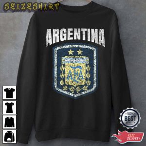 Argentina Soccer World cup T-shirt Argentina Team Support