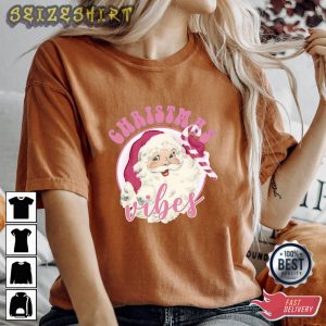 Santa Claus Vibes Comfort Colors T-shirt Design